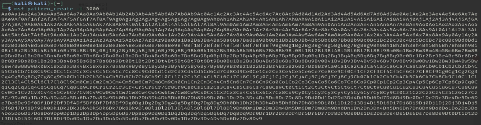 Pattern Create Script