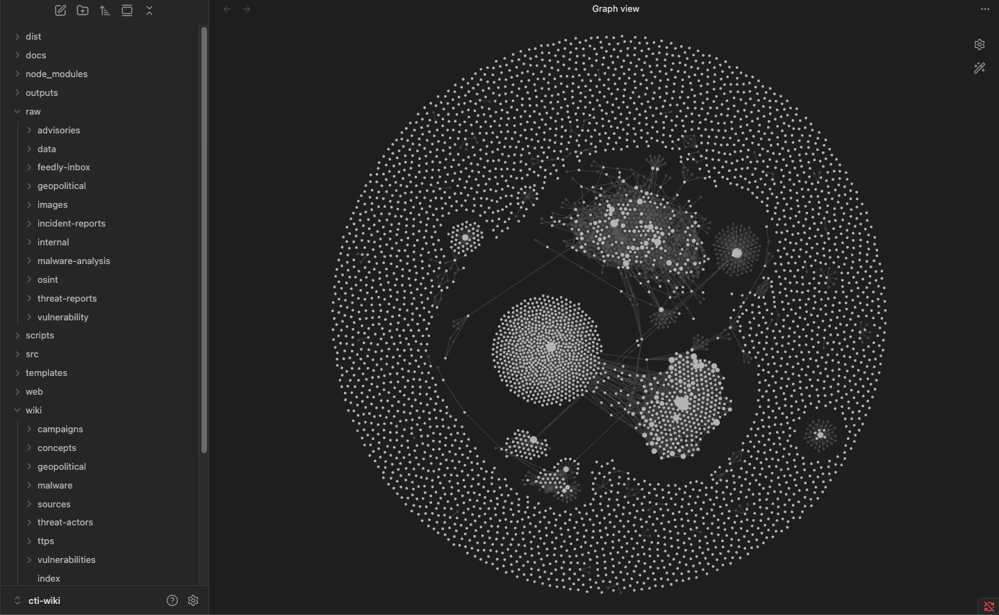 Building a Compounding CTI Knowledge Base
