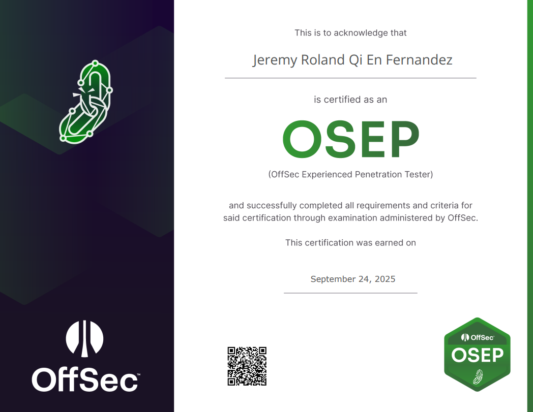 OSEP Cert